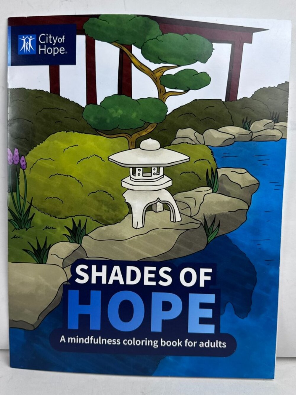 Shades of Hope Adult Coloring Book City of Hope Relaxation Art Therapy Torii Gat